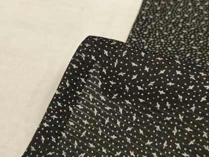 平和屋着物＊夏物 江戸小紋 絽 舞鳥文 正絹 逸品 AABC1806jd