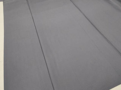 平和屋着物＊夏物 色無地 絽 源氏鼠色 正絹 逸品 AABC1807jd