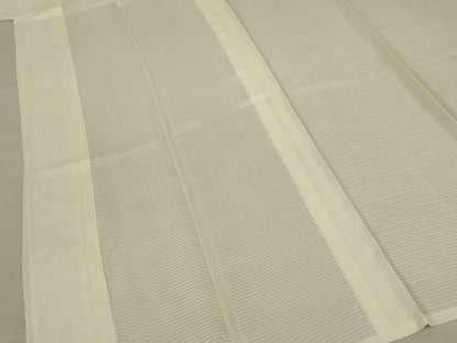 平和屋着物＊夏物 長襦袢 絽 鳥の子色 正絹 逸品 AABC1817jd