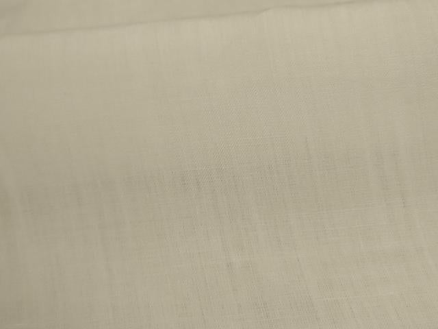 平和屋着物＊夏物 男性 銀座もとじ 長襦袢 紗 象牙色 たとう紙付き 正絹 逸品 AABC1818jd
