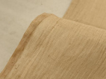 平和屋着物＊夏物 本場小千谷ちぢみ 枝花文 麻 逸品 AABC1824jd
