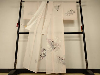 平和屋着物＊夏物 訪問着 絽 辻が花 正絹 逸品 AABC1825jd