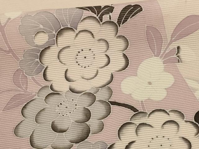 平和屋着物＊夏物 訪問着 絽 辻が花 正絹 逸品 AABC1825jd