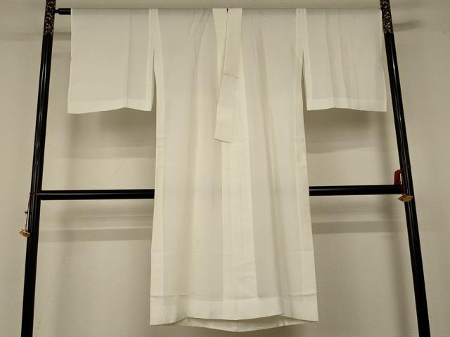 平和屋着物＊夏物 長襦袢 絽 生成り色 洗える着物 AABC1845jd