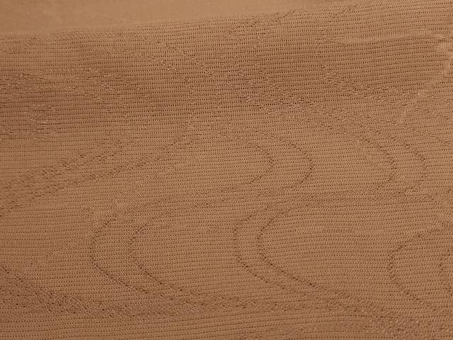 平和屋着物＊夏物 色無地 絽 焦香色 正絹 逸品 AABC1848jd