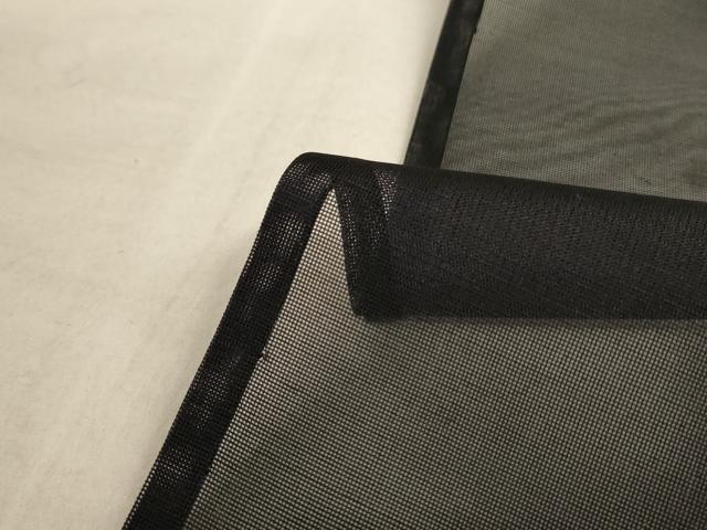 平和屋着物＊夏物 色無地 紗 紫黒色 正絹 逸品 AABC1852jd