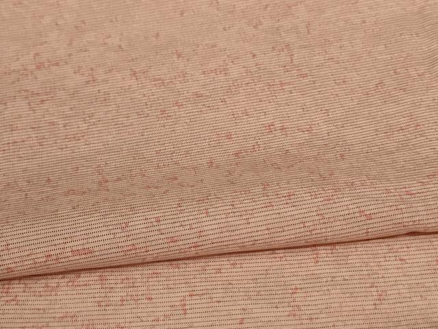 平和屋着物＊夏物 小紋 絽 霞文 正絹 逸品 AABC1873jd
