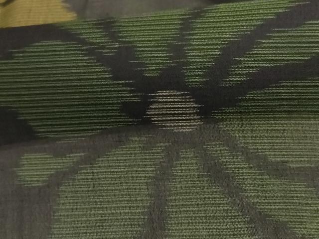 平和屋着物＊夏物 本場大島紬 夏大島 舞花文 正絹 逸品 未使用 AABC1884jd