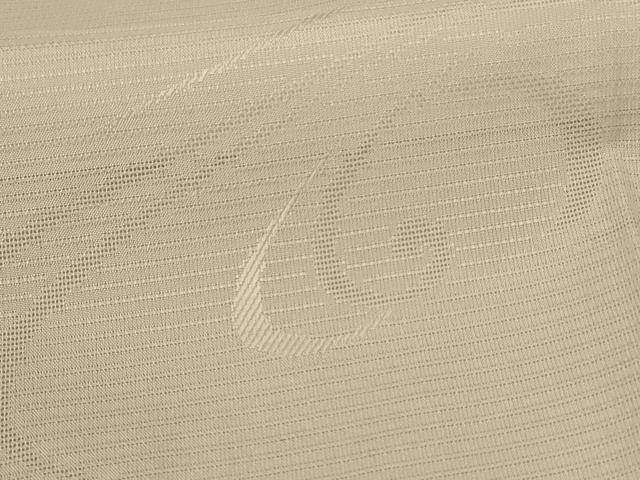 平和屋着物＊夏物 長襦袢 流水文 象牙色 正絹 逸品 AABC1886jd