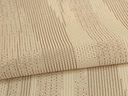 平和屋着物＊夏物 小紋 紗 変わり縞 正絹 逸品 未使用 AABC1889jd