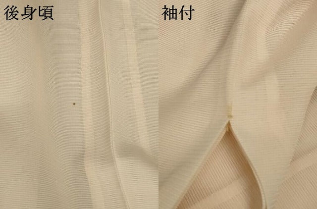 平和屋着物＊夏物 訪問着 絽 草花文 正絹 逸品 AABC1892jd