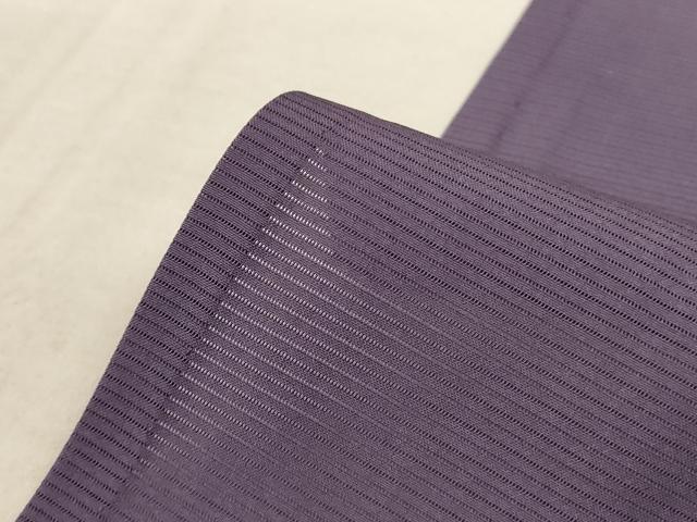 平和屋着物＊夏物 色無地 絽 葡萄鼠色 正絹 逸品 AABC1893jd