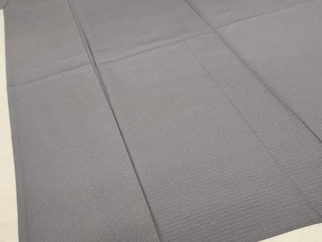 平和屋着物＊夏物 色無地 絽 桔梗鼠色 正絹 逸品 AABC1895jd