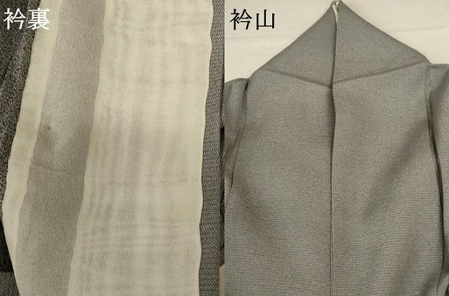 平和屋着物＊夏物 江戸小紋 絽 鮫小紋柄 正絹 逸品 AABC1896jd