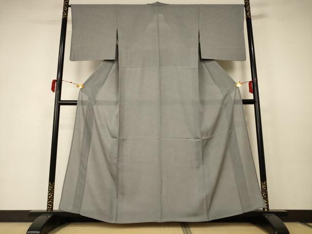 平和屋着物＊夏物 江戸小紋 絽 鮫小紋柄 正絹 逸品 AABC1896jd