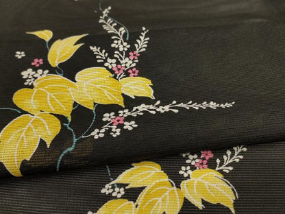 平和屋着物＊夏物 訪問着 絽 草花文 正絹 逸品 AABC1903jd
