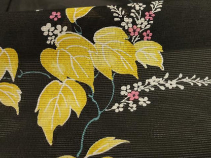平和屋着物＊夏物 訪問着 絽 草花文 正絹 逸品 AABC1903jd