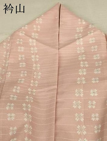 平和屋着物＊夏物 小紋 絽 花間道 洗える着物 AABC1909jd