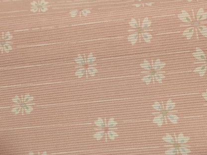 平和屋着物＊夏物 小紋 絽 花間道 洗える着物 AABC1909jd