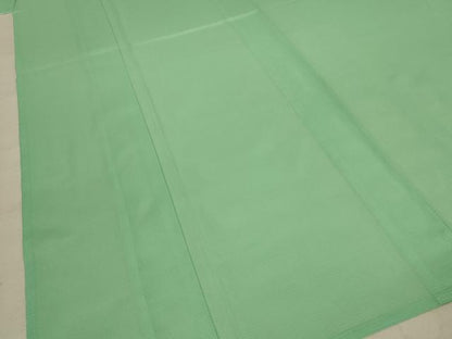 平和屋着物＊夏物 色無地 絽 若緑色 洗える着物 AABC1910jd