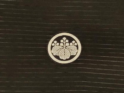 平和屋着物＊夏物 黒留袖 絽 駒刺繍 風景文 金彩 正絹 逸品 AABC1916jd