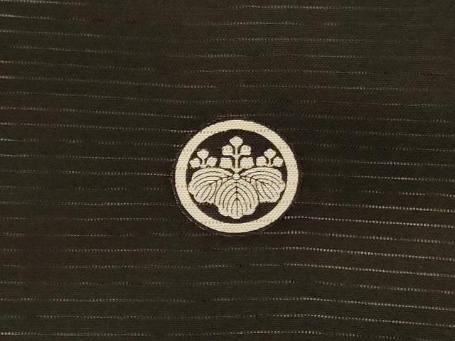 平和屋着物＊夏物 黒留袖 絽 駒刺繍 風景文 金彩 正絹 逸品 AABC1916jd