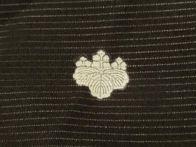 平和屋着物＊夏物 黒留袖 絽 風景舞鶴文 金彩 正絹 逸品 AABC1918jd