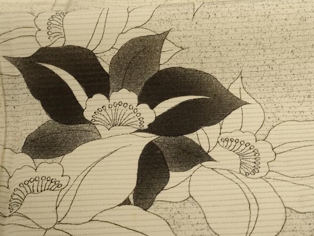平和屋着物＊夏物 訪問着 絽 草花文 正絹 逸品 AABC1919jd