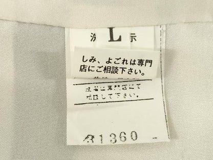 平和屋着物●訪問着　舞桜文　正絹　逸品　AABC1925ck