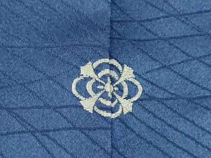 平和屋着物●訪問着　駒刺繍　草花文　金糸　正絹　逸品　AABC1950ck