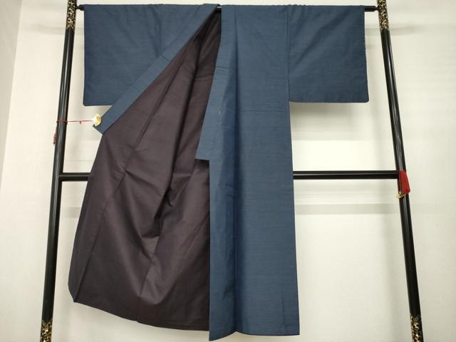 平和屋着物●男性　本場大島紬　アンサンブル　亀甲絣　正絹　逸品　AABC1959ck