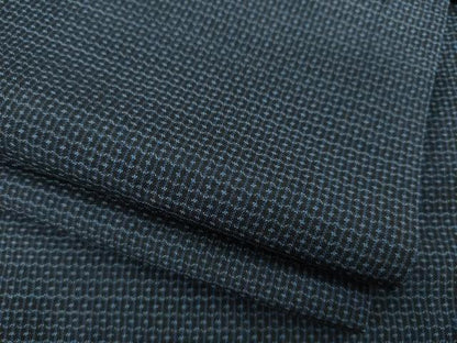 平和屋着物●男性　本場大島紬　アンサンブル　亀甲絣　正絹　逸品　AABC1959ck