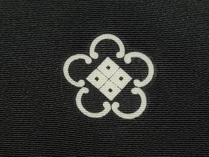 平和屋着物■豪華黒留袖　刺繍　双鶴花松文　金彩　正絹　逸品　AABC2170gw