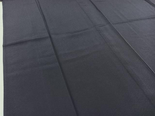 平和屋着物▽上質な色無地 単衣 濃鼠色 正絹 逸品 AABC2218jh