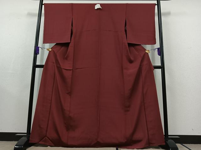 平和屋着物▽江戸小紋 単衣 鮫小紋柄 正絹 逸品 AABC2236jh