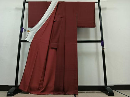 平和屋着物▽江戸小紋 単衣 鮫小紋柄 正絹 逸品 AABC2236jh