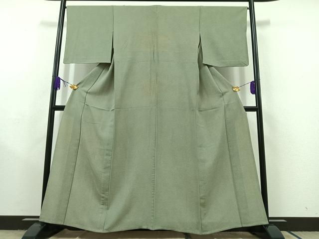 平和屋着物▽江戸小紋 単衣 鮫小紋柄 正絹 逸品 AABC2238jh