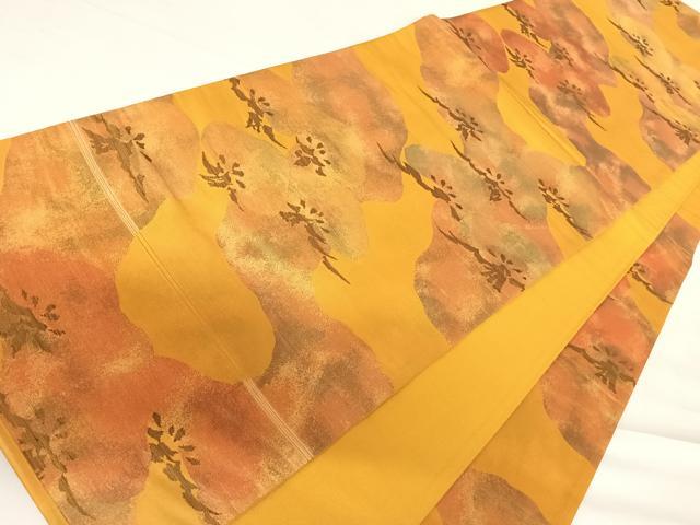 平和屋着物◎六通柄袋帯　枝松文　正絹　逸品　AABC2358yx