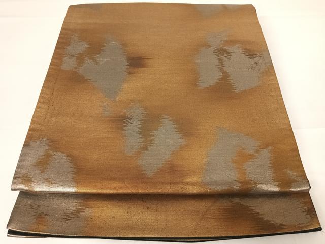 平和屋着物◎六通柄袋帯　霞文　正絹　逸品　AABC2409yx