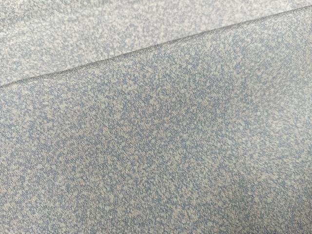平和屋着物●上質な小紋　作家物　霞文　正絹　逸品　AABC2521ph