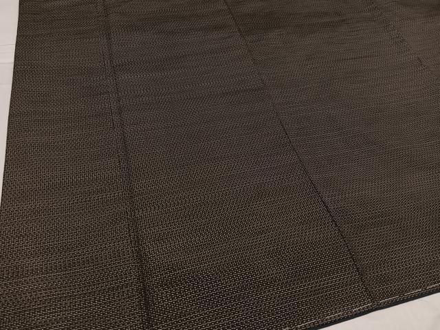 平和屋着物●男性 本場大島紬 アンサンブル 亀甲絣 正絹 逸品 未使用 AABC2544ph