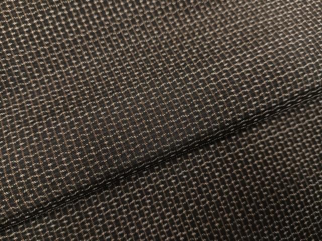 平和屋着物●男性 本場大島紬 アンサンブル 亀甲絣 正絹 逸品 未使用 AABC2544ph