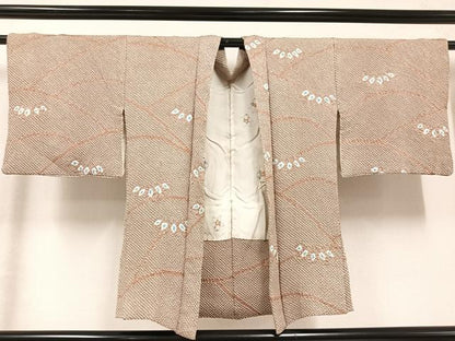 平和屋着物∞羽織 総絞り 草木 正絹 逸品 AABC2595ph