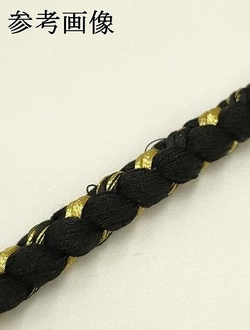 平和屋着物●和装小物　振袖用帯締め　装飾　つまみ細工　ちりめん細工　パール　金糸　撚り房　逸品　未使用　AABC2632ay