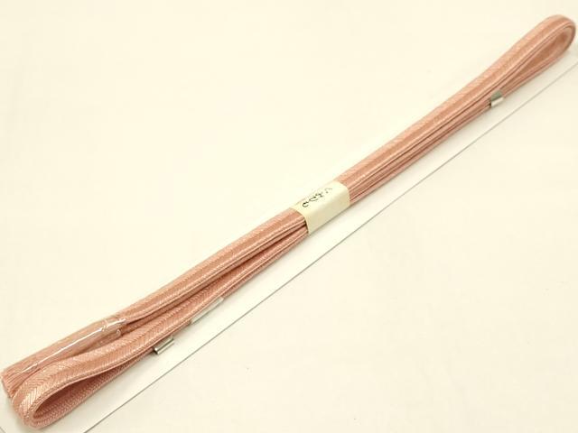 平和屋本店●和装小物 帯締め・帯揚げセット 雪輪花文 暈し染め 金糸 金彩 逸品 未使用 AABC2767ay