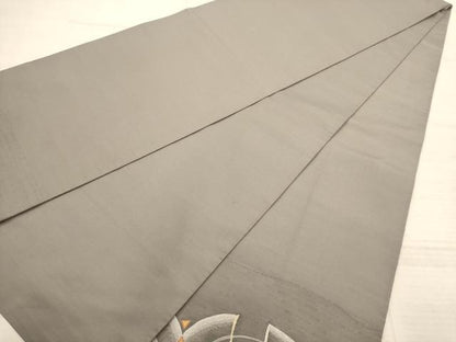 平和屋着物◎太鼓柄袋帯　舞蝶文　正絹　逸品　AABC3044dt