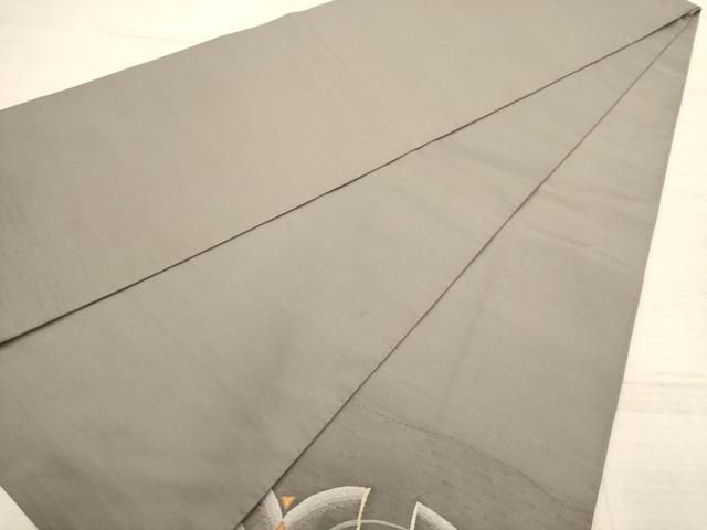 平和屋着物◎太鼓柄袋帯　舞蝶文　正絹　逸品　AABC3044dt