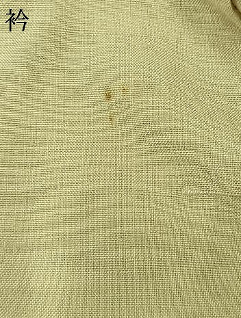 平和屋着物▽訪問着　単衣　紬地　縞　正絹　逸品　AABC3164jh