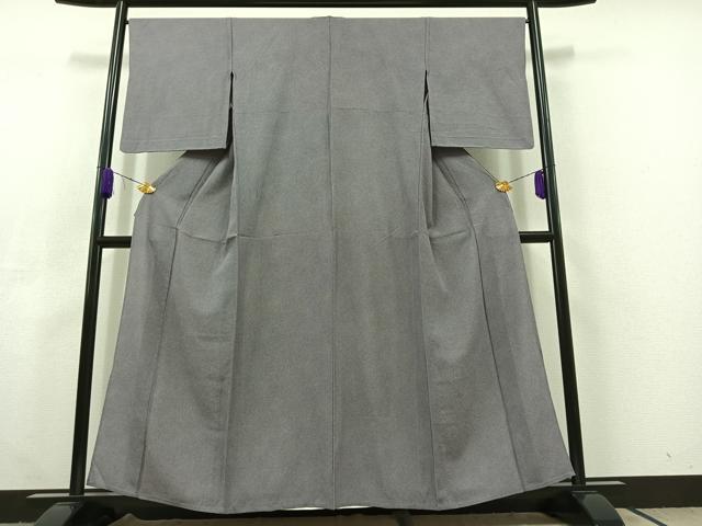 平和屋着物▽江戸小紋 単衣 鮫小紋柄 正絹 逸品 AABC3176jh