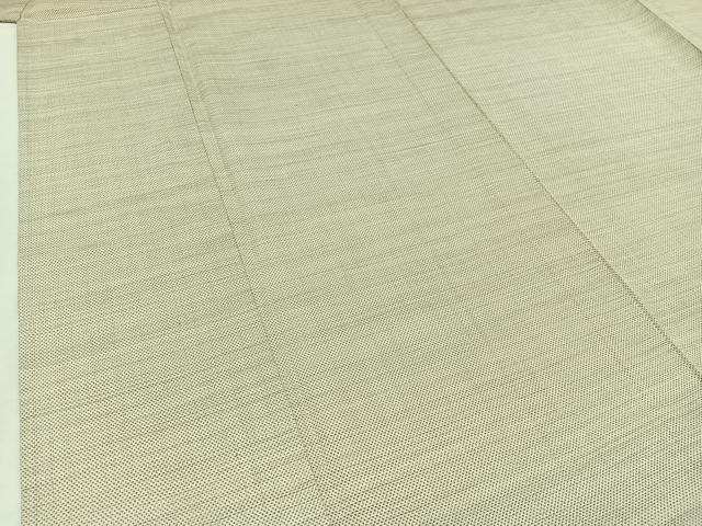 平和屋着物▽上質な紬 単衣 蚊絣 正絹 逸品 AABC3181jh